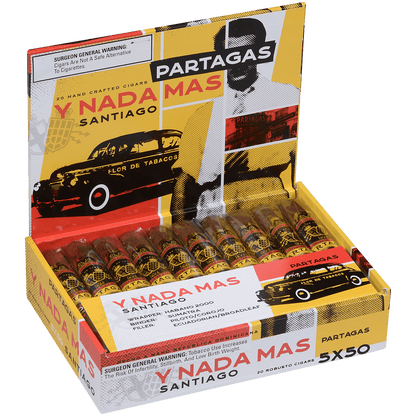 Partagas Y Nada Mas Robusto 20 Ct. Box 5.00X50