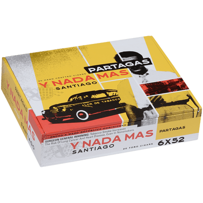 Partagas Y Nada Mas Toro 20 Ct. Box 6.00X52