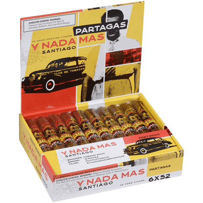 Partagas Y Nada Mas Toro 20 Ct. Box 6.00X52