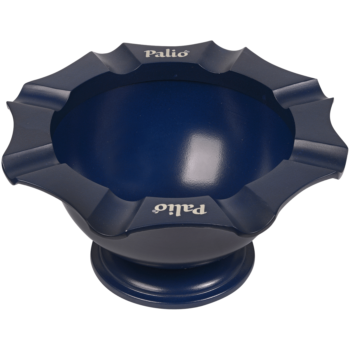 Ashtray Cigar Palio Taza 8 Stirrup Matte Blue