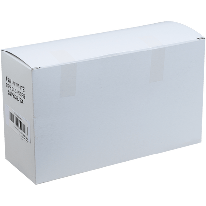 Pipe Cleaners Bj Long 9" White 24 32