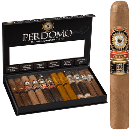 Perdomo Connoisseur Collection Award Winning Sampler 12Ct Box