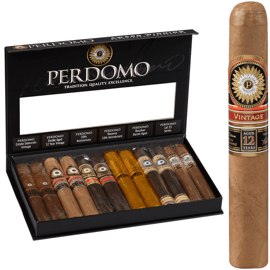 Perdomo Connoisseur Collection Award Winning Sampler 12Ct Box