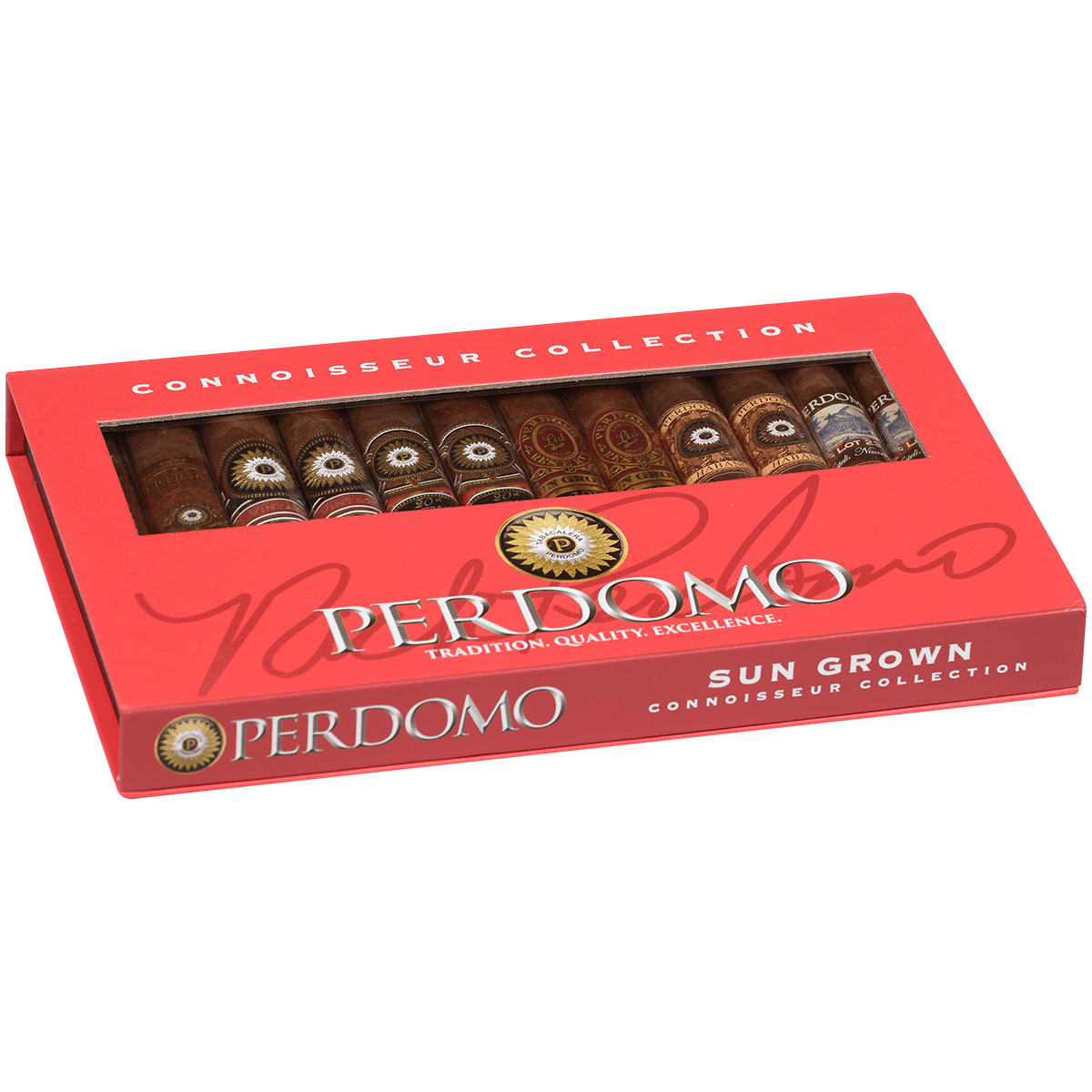 Perdomo Connoisseur Collection Sun Grown 12Ct. Box