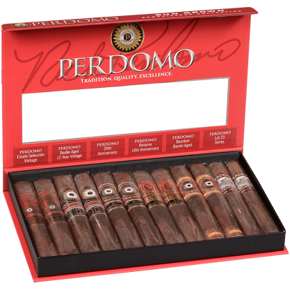 Perdomo Connoisseur Collection Sun Grown 12Ct. Box