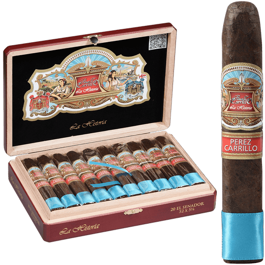 Ep Carillo La Historia El Senador 20 Ct. Box 5.37X52