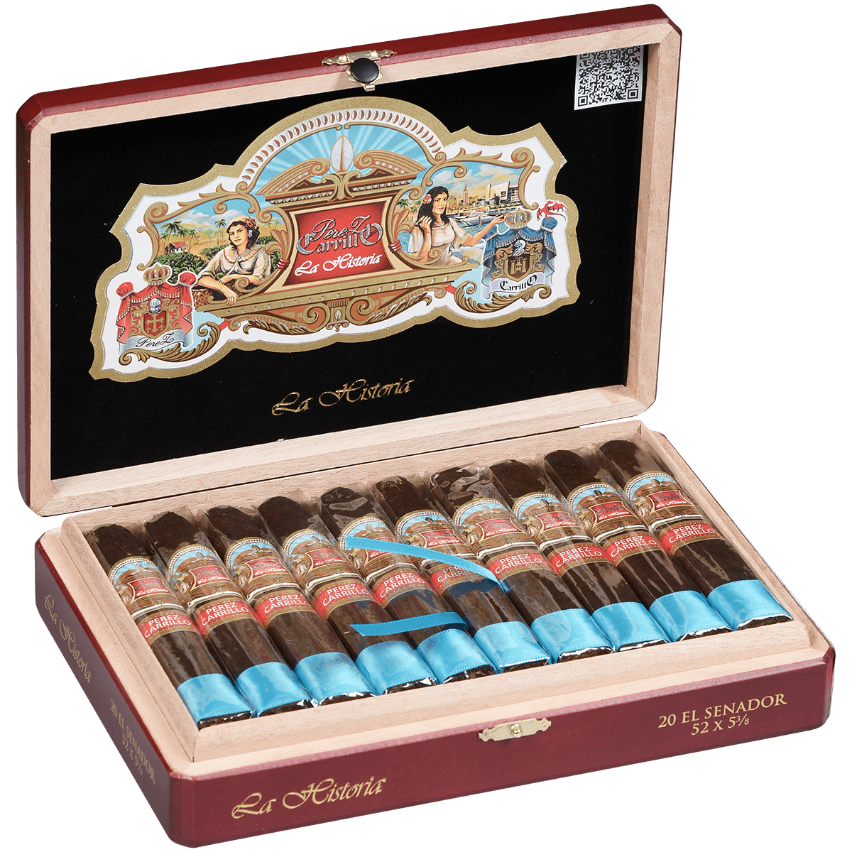 Ep Carillo La Historia El Senador 20 Ct. Box 5.37X52