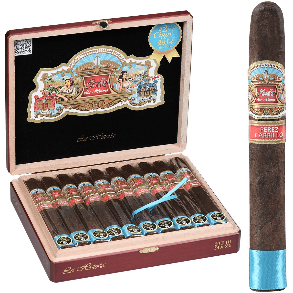 Ep Carillo Perez La Historia E-Iii 20 Ct. Box 6.87X54