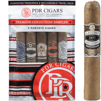 Pdr Fresh Packs Robusto 5.00X50 5/5 Ct.