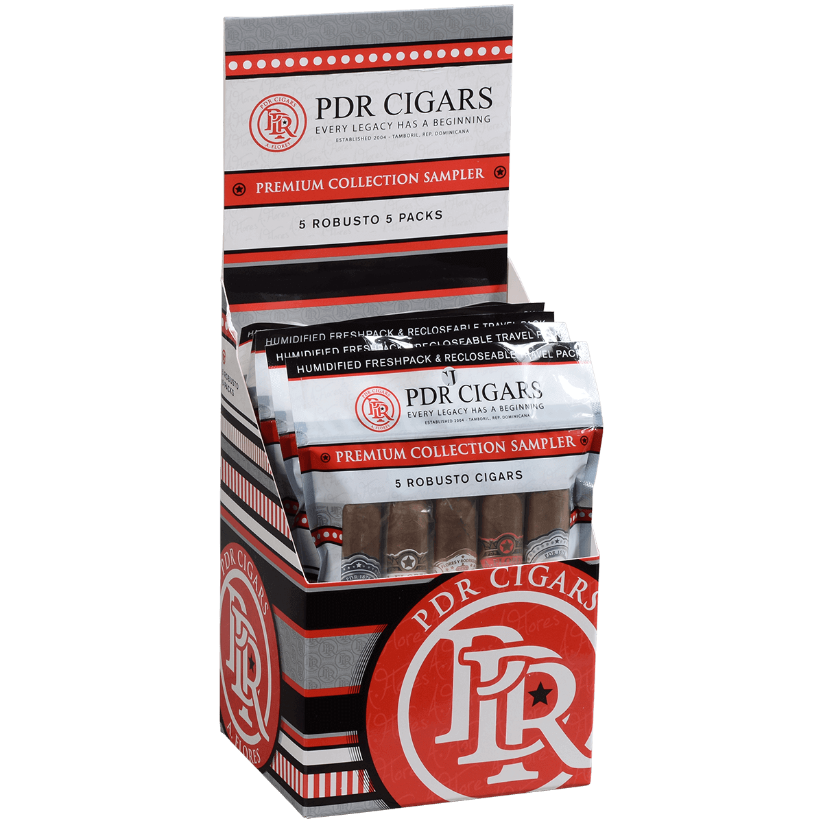 Pdr Fresh Packs Robusto 5.00X50 5/5 Ct.