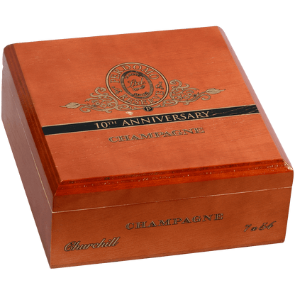 Perdomo 10Th Anniversary Champagne Churchill 25 Ct. Box 7.00X54