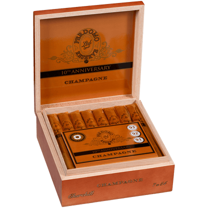 Perdomo 10Th Anniversary Champagne Churchill 25 Ct. Box 7.00X54