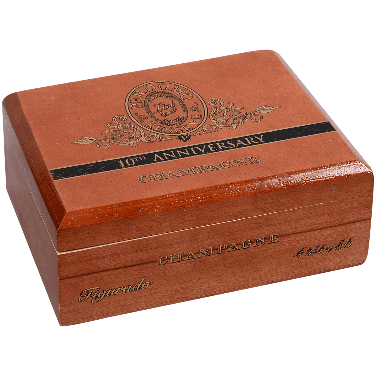 Perdomo 10Th Anniversary Champagne Epicure 25 Ct. Box 6.00X54