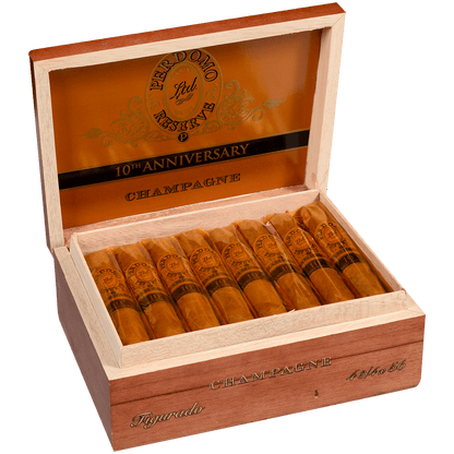 Perdomo 10Th Anniversary Champagne Epicure 25 Ct. Box 6.00X54