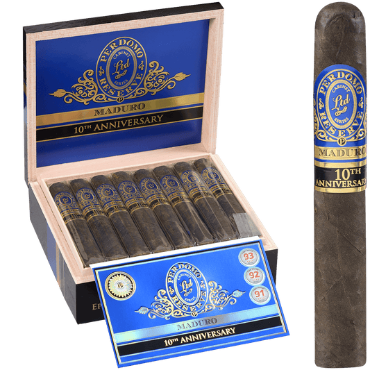 Perdomo Reserve 10Th Anniversary Maduro Bxp Epicure 6.00X54 25 Ct. Box