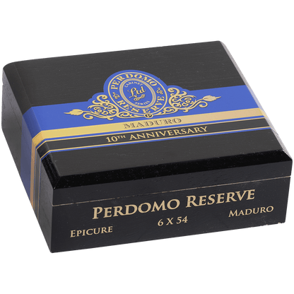 Perdomo Reserve 10Th Anniversary Maduro Bxp Epicure 6.00X54 25 Ct. Box