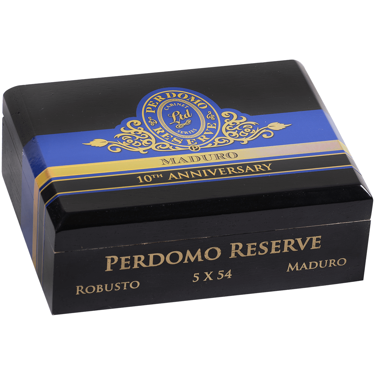 Perdomo Reserve 10Th Anniversary Maduro Bxp Robusto 5.00X54 25 Ct. Box