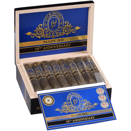 Perdomo Reserve 10Th Anniversary Maduro Bxp Robusto 5.00X54 25 Ct. Box