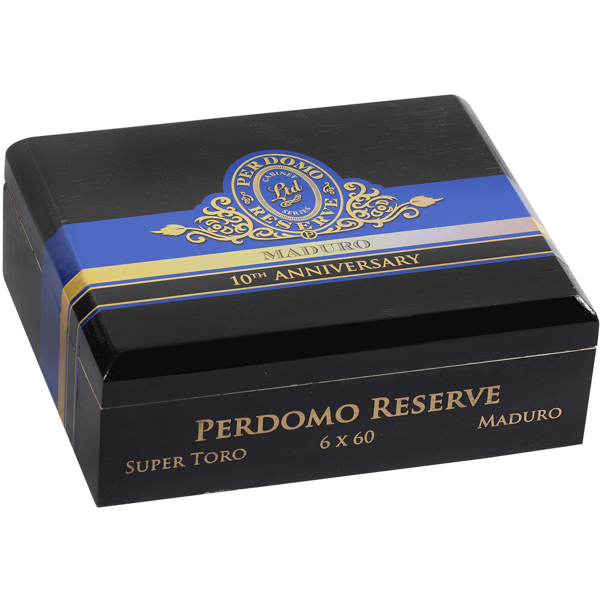 Perdomo Reserve 10Th Anniversary Maduro Bxp Super Toro 6.00X60 25 Ct. Box
