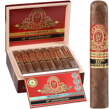 Perdomo Reserve 10Th Anniversary Sungrown Bxp Robusto 5.00X54 25 Ct. Box