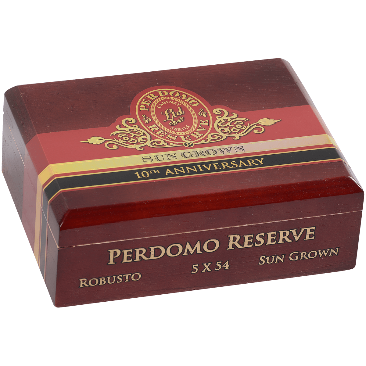 Perdomo Reserve 10Th Anniversary Sungrown Bxp Robusto 5.00X54 25 Ct. Box