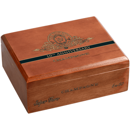 Perdomo 10Th Anniversary Champagne Super Toro 25 Ct. Box 6.00X60