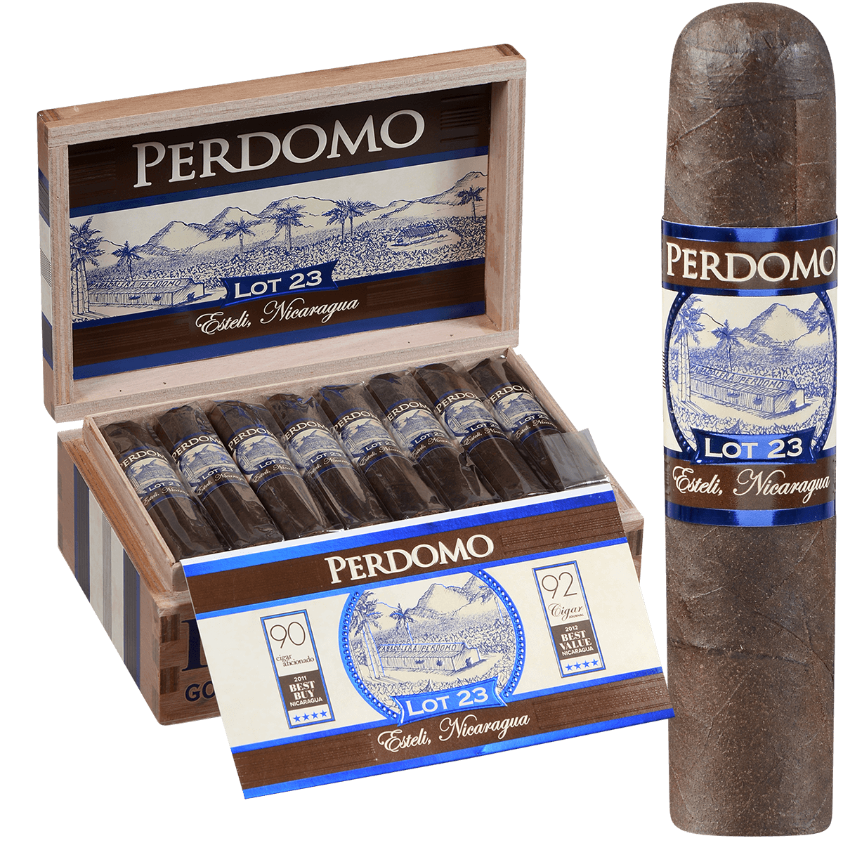 Perdomo Lot 23 Maduro Gordito 24 Ct. Box 4.50X60