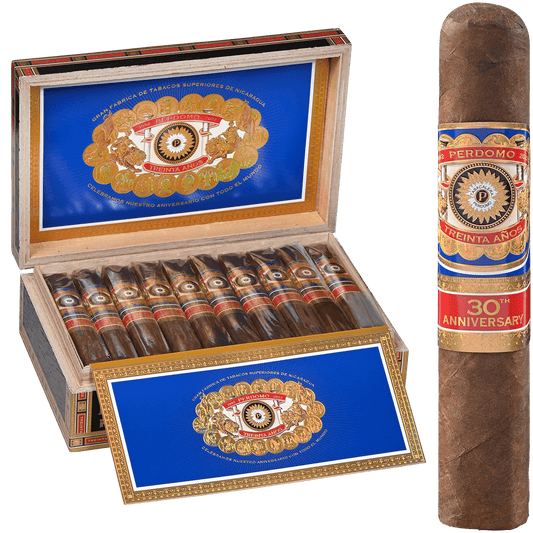 Perdomo 30Th Anniversary Maduro Robusto 30 Ct Box 5.00X54