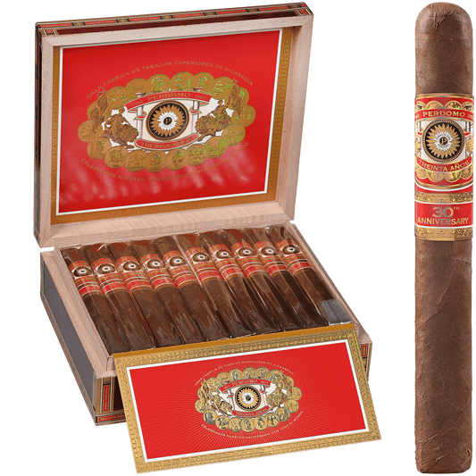 Perdomo 30Th Anniversary Sun Grown Churchill 30 Ct. Box 7.00X54