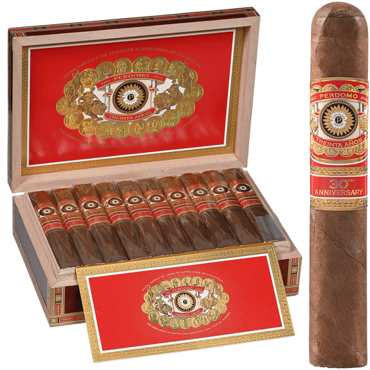 Perdomo 30Th Anniversary Sun Grown Gordo 30 Ct. Box 6.00X60