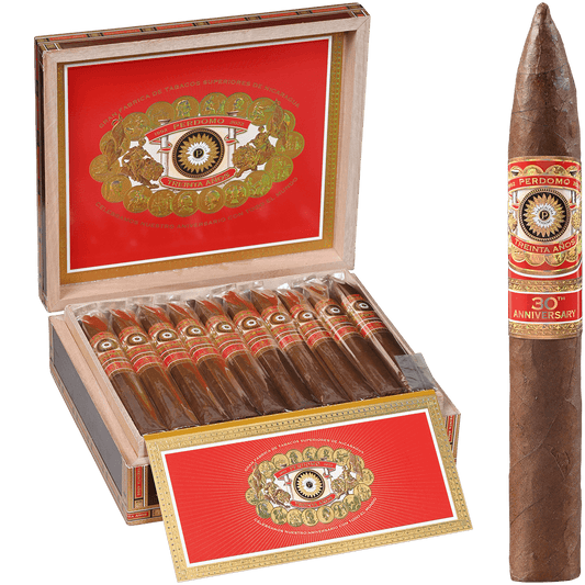 Perdomo 30Th Anniversary Sun Grown Torpedo 30 Ct. Box 7.00X54