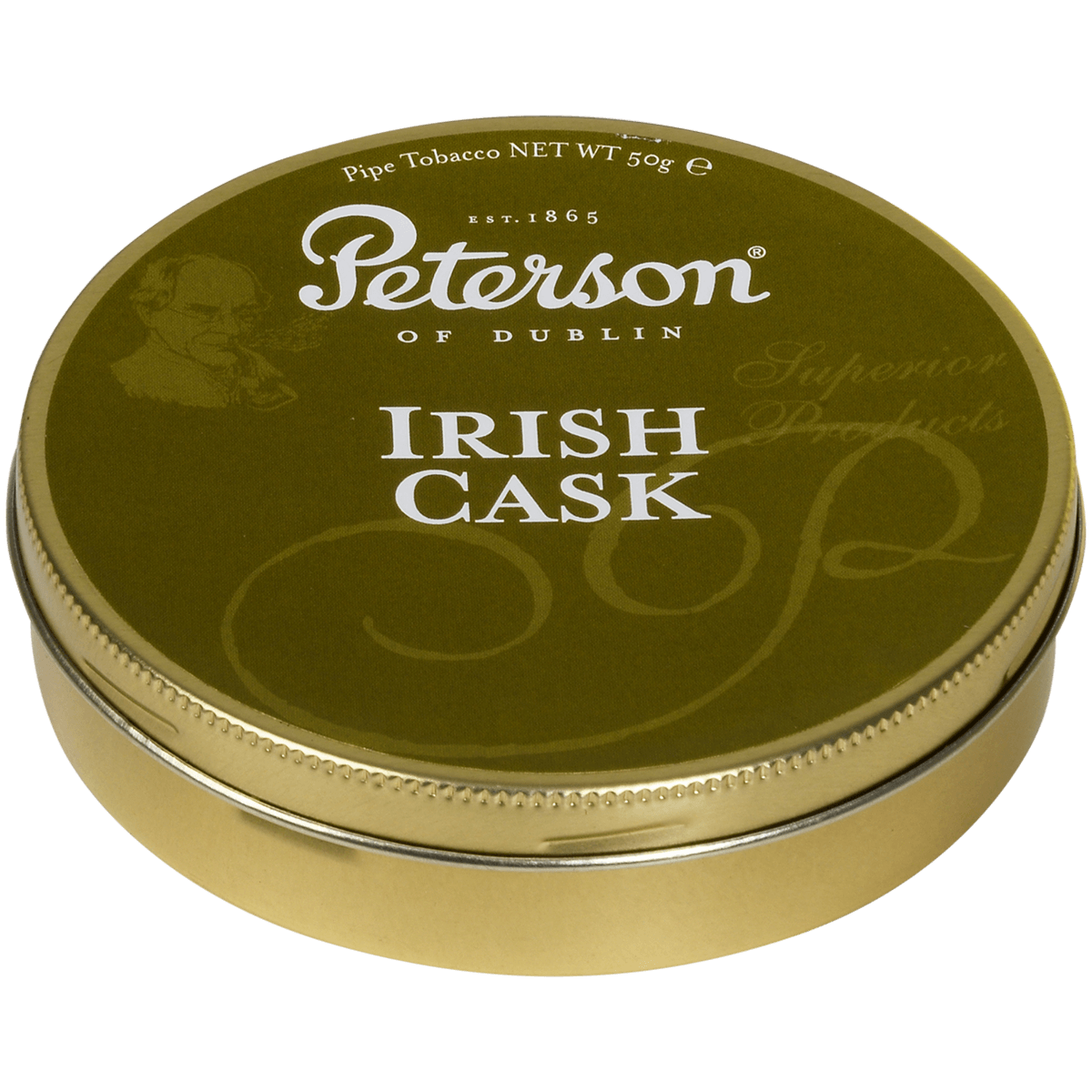 Peterson Pt Irish Cask Tin 50 Gram