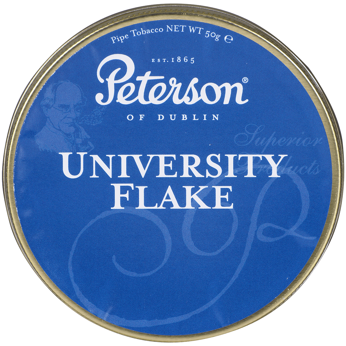 Peterson Pt University Flake Tin 50 Gram