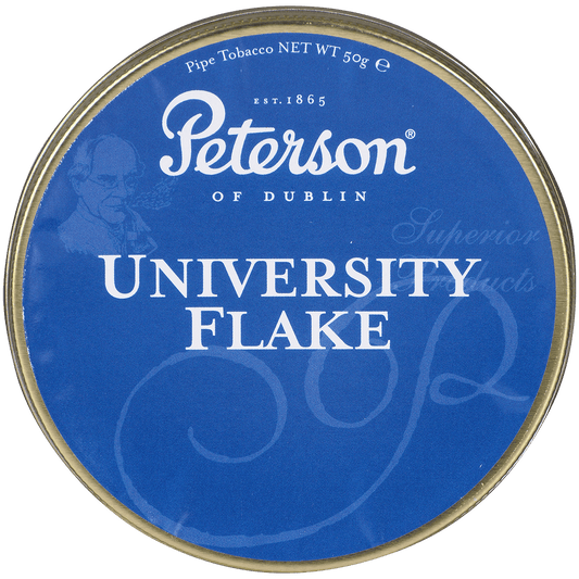 Peterson Pt University Flake Tin 50 Gram