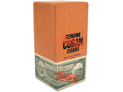 Genuine Counterfeit Cubans Lonsdale Rosado (No Cello) 25 Ct. Box 6.75X42