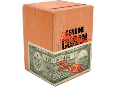 Genuine Counterfeit Cubans Perfecto Rosado (No Cello) 25 Ct. Box 4.75X52