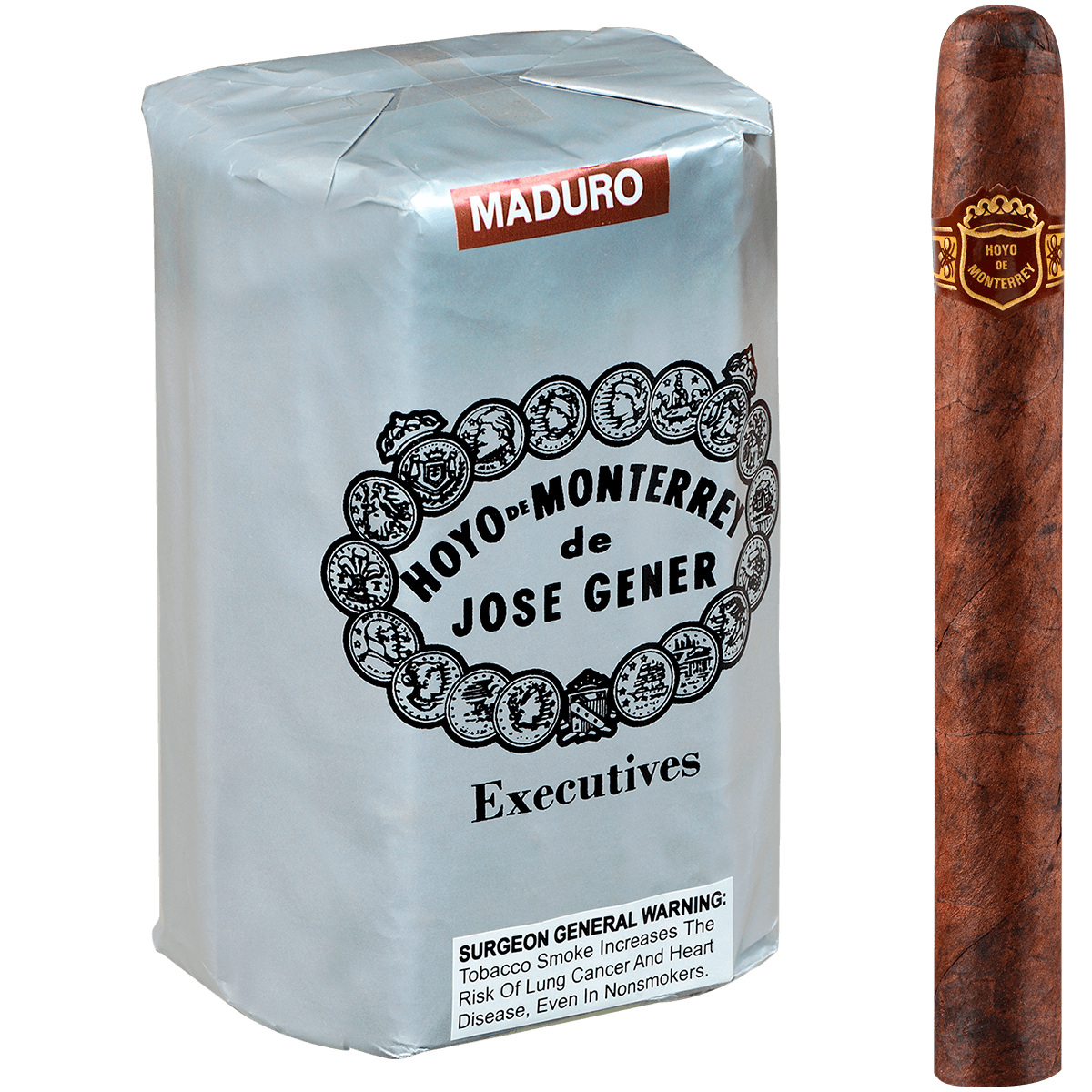 Hoyo De Monterrey Silver Executive Maduro 25 Ct. Bundle 7.00X54