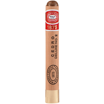 Romeo Y Julieta 1875 Deluxe #1 Glass Tubes Ems 10 Ct. Box 7.00X50
