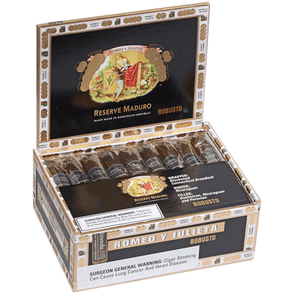 Romeo Y Julieta 1875 Reserve Maduro Robusto 27 Ct. Box 5.00X50