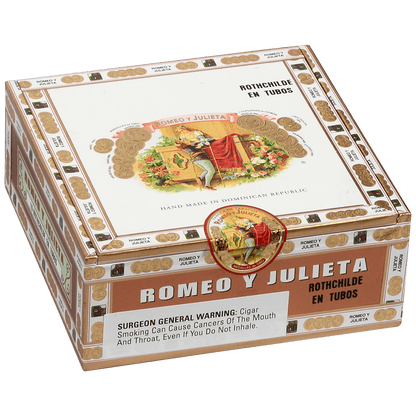 Romeo Y Julieta 1875 Rothschilde Tubos Ems 10 Ct. Box 5.00X50