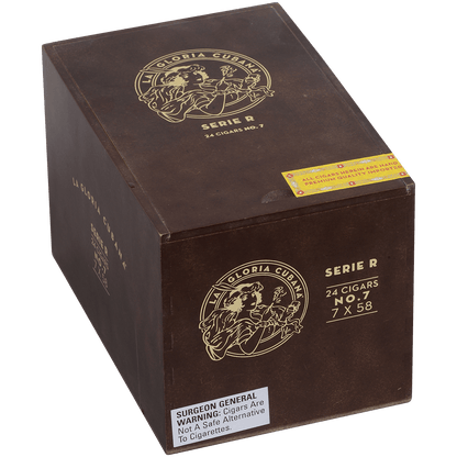La Gloria Cubana Serie R No. 7 Natural 24 Ct. Box 7.00X59