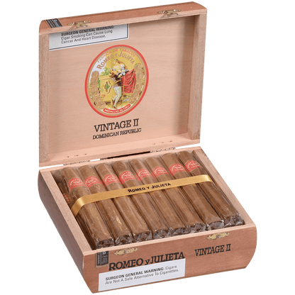 Romeo Y Julieta Vintage #2 Natural 25 Ct. Box 6.00X46