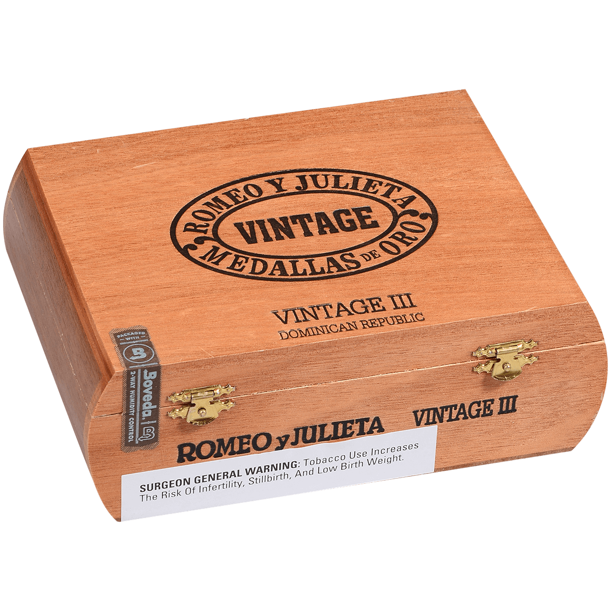 Romeo Y Julieta Vintage #3 Natural 25 Ct. Box 5.00X50