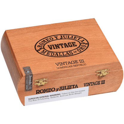 Romeo Y Julieta Vintage #3 Natural 25 Ct. Box 5.00X50