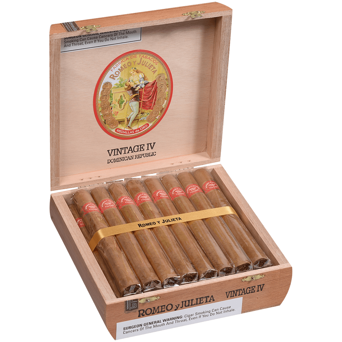 Romeo Y Julieta Vintage #4 Natural 25 Ct. Box 7.00X48