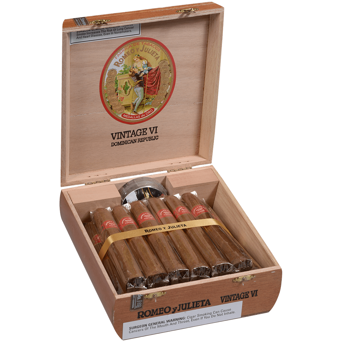 Romeo Y Julieta Vintage #6 Natural 20 Ct. Box 6.50X60