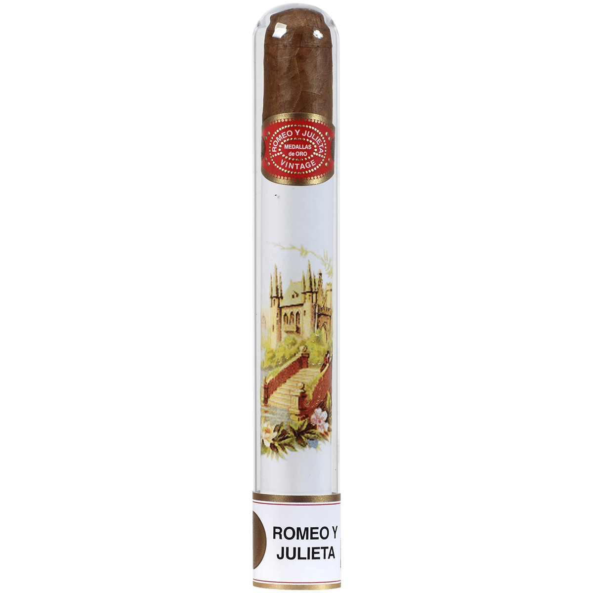 Romeo Y Julieta Vintage Toro Glass Tube 12 Ct. Box 6.00X50