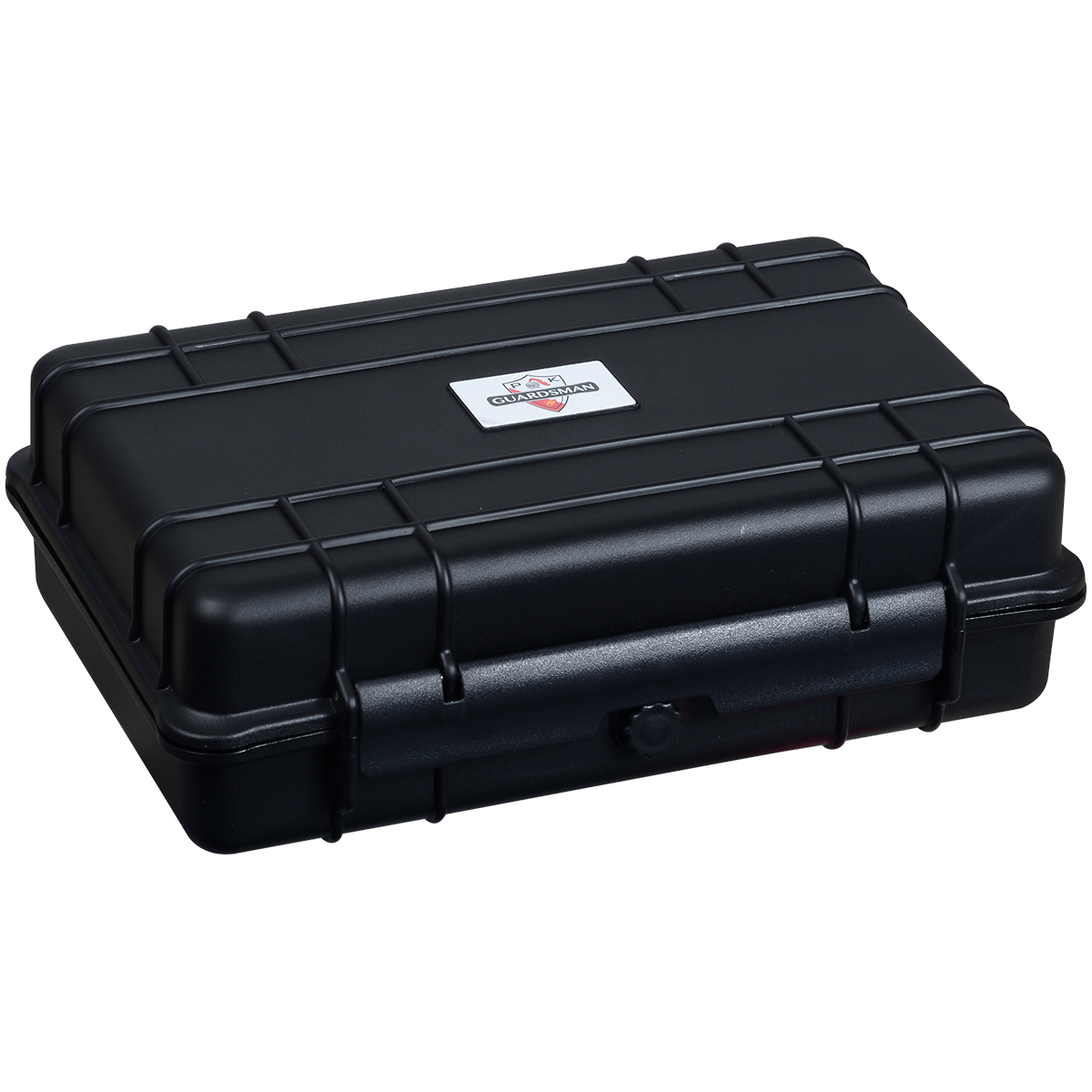 Pk Guardsman Plastic Travel Humidor 5Ct Black