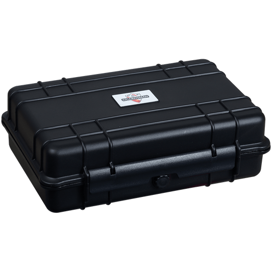 Pk Guardsman Plastic Travel Humidor 5Ct Black