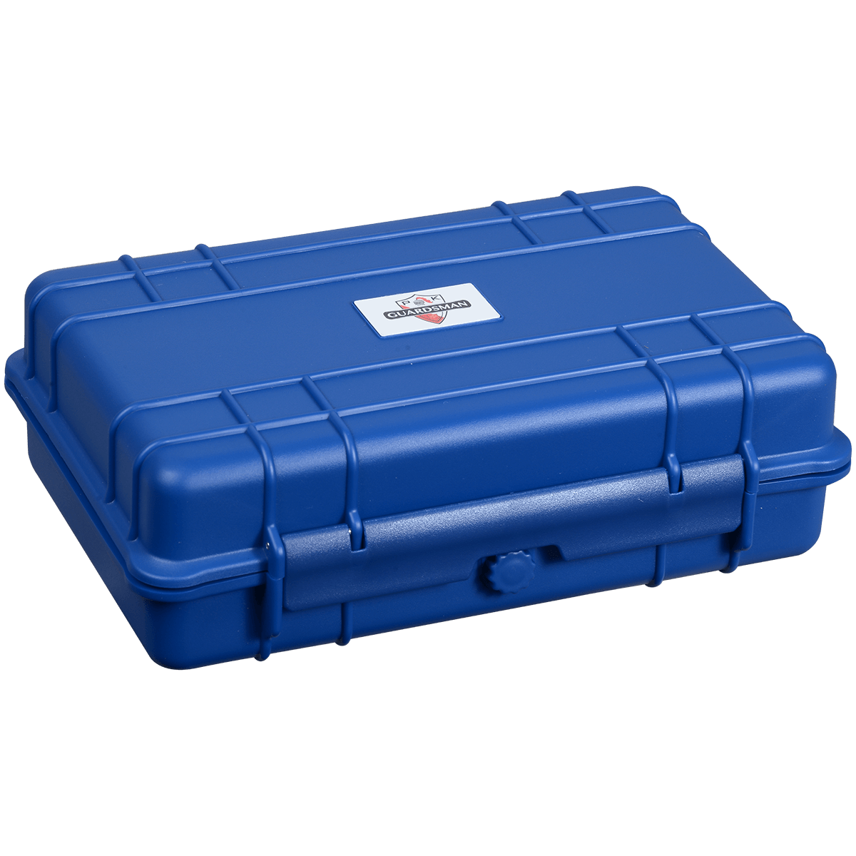 Pk Guardsman Plastic Travel Humidor 5Ct Blue